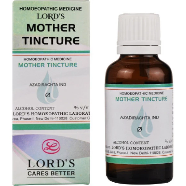 Lord's Homeopathy Azadirachta Ind Mother Tincture Q, 30 ml-1.webp